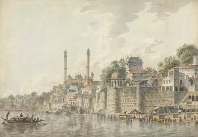 Gateway of an Old Fort, Benares by Lt. John Ritso