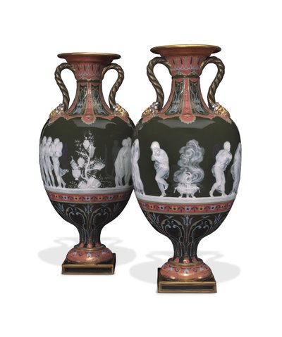 A Pair of Vases, 