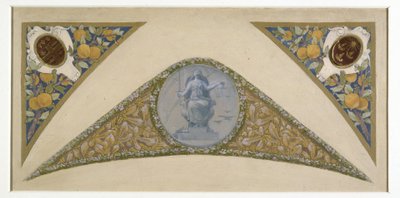 Sketch for the Festive Staircase of the Town Hall of Paris: Balance, between 1888 and 1898 by Luc Oliver Merson