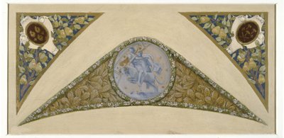 Sketch for the Banqueting Staircase at Paris City Hall: Ram, ca. 1888 -1898 by Luc Oliver Merson