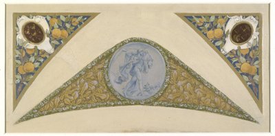 Sketch for the Festival Staircase at Paris City Hall: Lion, between 1888 and 1898 by Luc Oliver Merson