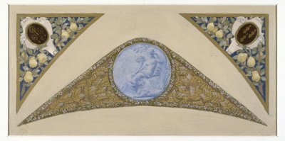 Sketch for the Festive Staircase at Paris City Hall: Virgin, between 1888 and 1898 by Luc Oliver Merson