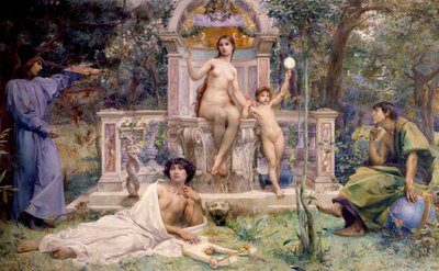Decoration of the Hotel Watel-Dehaynin: The Verite by Luc Oliver Merson