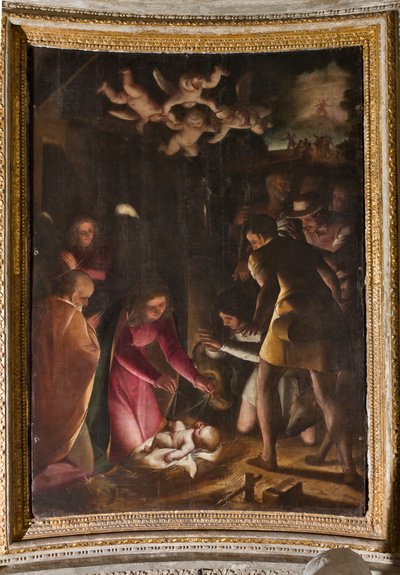 Adoration of the Shepherds by Luca Cambiaso