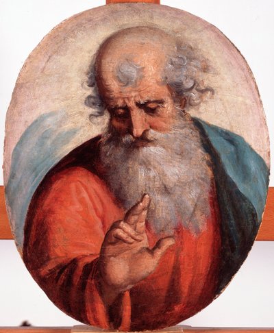 Representation of the Holy Father (The Eternal Father) by Luca Cambiaso