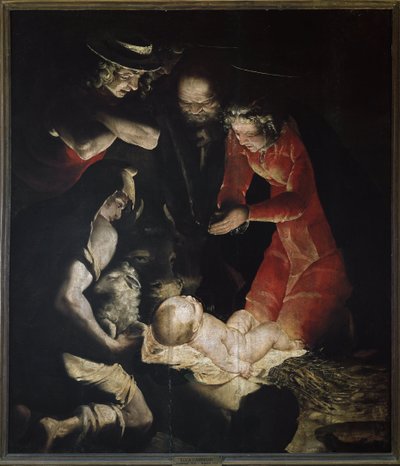 The Adoration of Shepherds by Luca Cambiaso