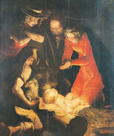 The Adoration of the Shepherds by Luca Cambiaso