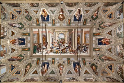 The story of Ulysses (the return), ceiling of Salone Cambiaso by Luca Cambiaso