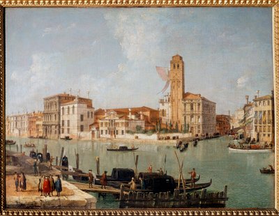 The Grand Canal in Venice by Luca Carlevaris
