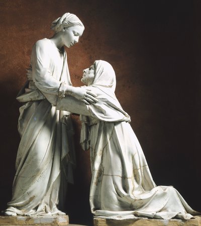 Visitation by Luca Della Robbia
