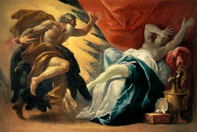 Jupiter and Semele by Luca Ferrari