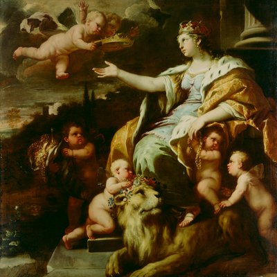 Allegory of Magnanimity by Luca Giordano