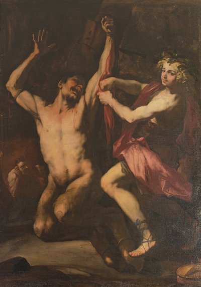 Apollo and Marsia by Luca Giordano