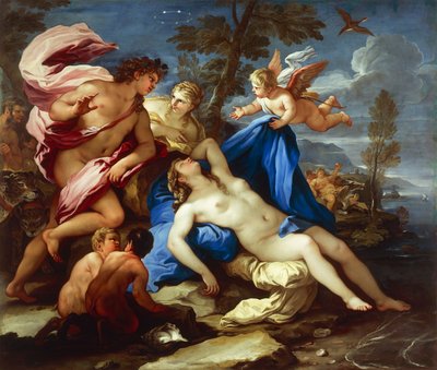 Bacchus and Ariadne by Luca Giordano