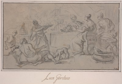 Banquet of the Rich by Luca Giordano