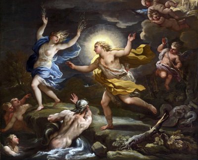 Apollo and Daphne by Luca Giordano