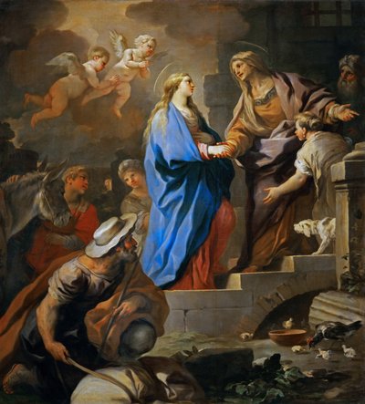 The Visitation by Luca Giordano