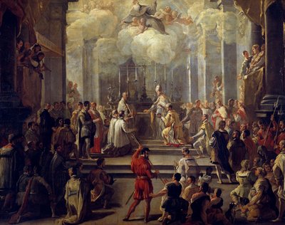 Dedication of Priest by Luca Giordano