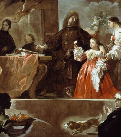 Homage to Velazquez for Count of Santiesteban by Luca Giordano