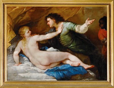 Lucretia and Sextus Tarquinius by Luca Giordano