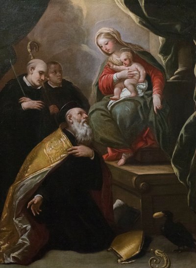 Madonna and Child with Saints by Luca Giordano