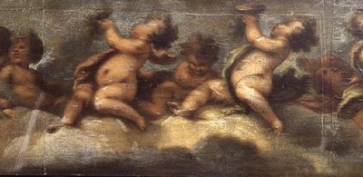 Putti Disporting (detail) by Luca Giordano
