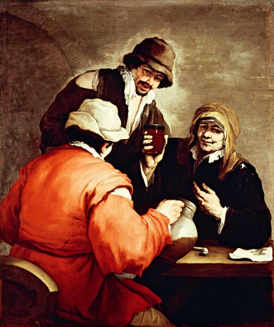 Tavern scene by Luca Giordano
