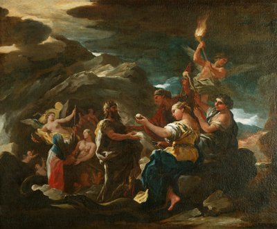 The Cave Of Eternity, c.1685 by Luca Giordano