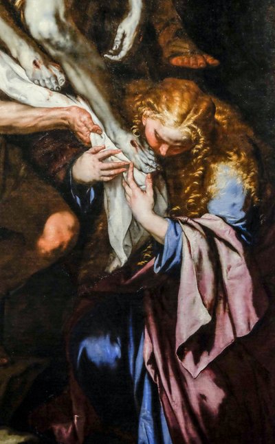 The Descent from the Cross by Luca Giordano