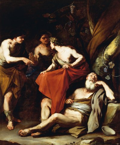 The Drunkenness of Noah by Luca Giordano