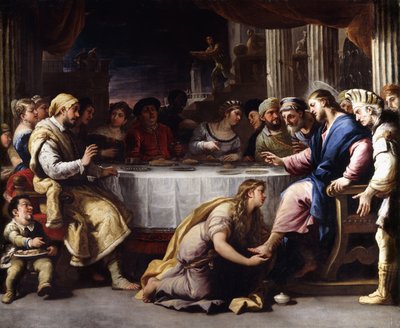 The Magdalen washing Christ