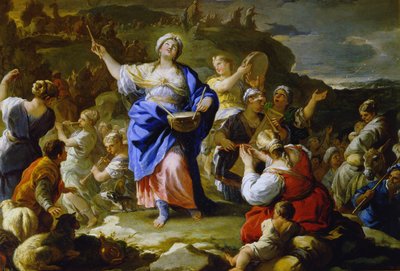 The Song of Miriam the Prophetess by Luca Giordano