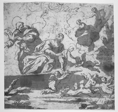 The Crossing of the Nile on the Flight into Egypt by Luca Giordano