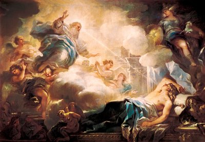 The Dream of King Solomon by Luca Giordano