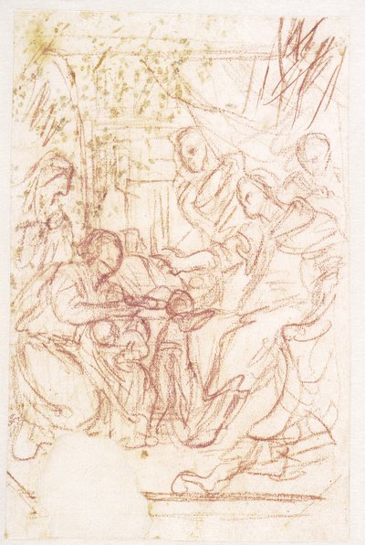 Volumnia and Veturia Before Coriolanus by Luca Giordano