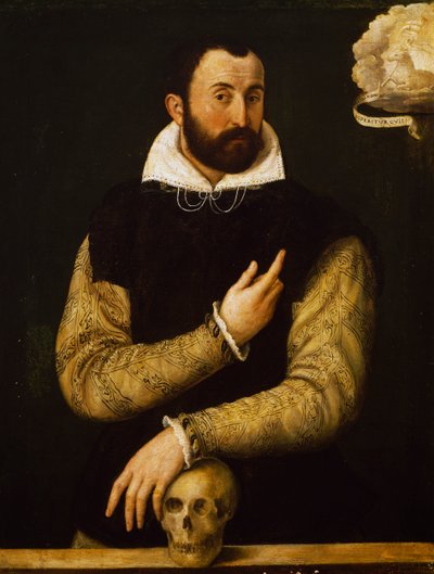 Portrait of Girolamo Rossi by Luca Longhi