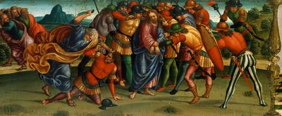 Capture of Christ (detail) by Luca Signorelli