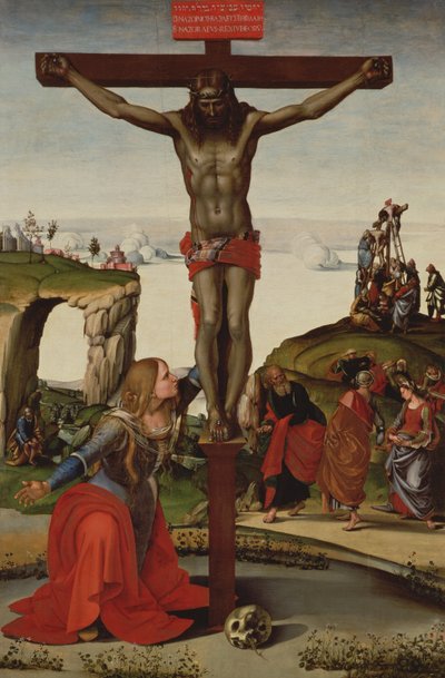 Christ on the Cross with Mary Magdalene by Luca Signorelli