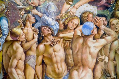 Elect, from Last Judgment fresco cycle by Luca Signorelli