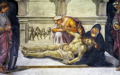 Lamentation over Dead Christ by Luca Signorelli
