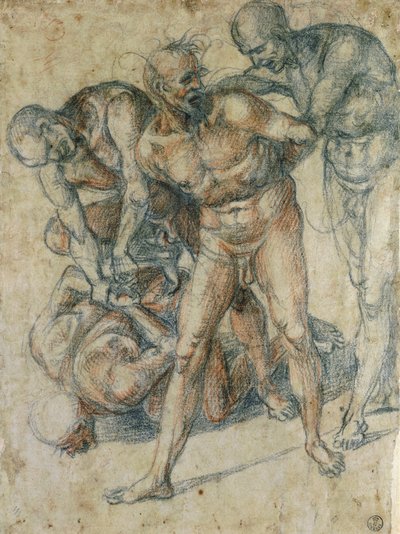 Male Nudes by Luca Signorelli