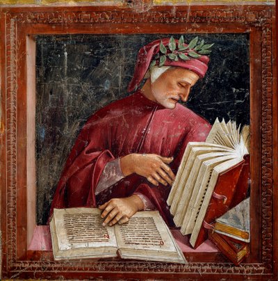 Italian Poet Dante Alighieri by Luca Signorelli