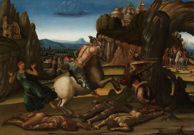Saint George and the Dragon by Luca Signorelli