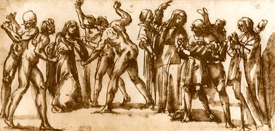 Studies by Luca Signorelli by Luca Signorelli