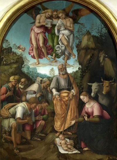 The Adoration of the Shepherds, 1521 by Luca Signorelli