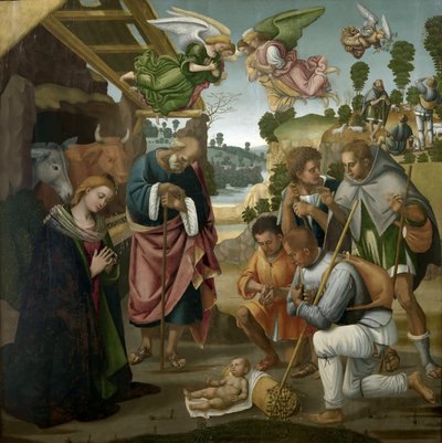 The Adoration of the Shepherds, 1522 by Luca Signorelli