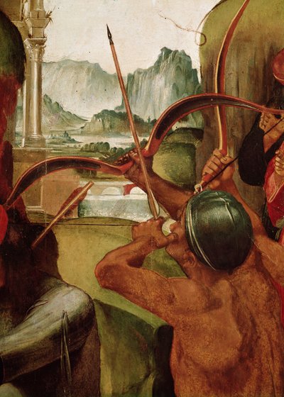 The Martyrdom of St. Sebastian (detail) by Luca Signorelli