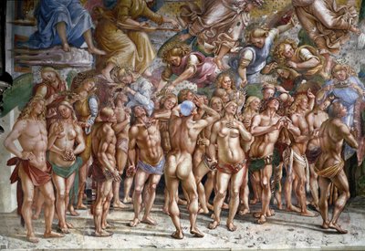 The Last Judgment: The Elected (Detail) by Luca Signorelli