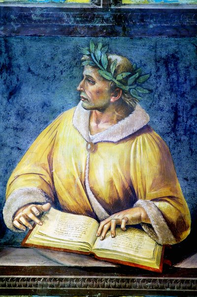 Virgil, Portrait from Illustrious People Cycle by Luca Signorelli