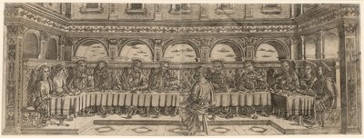 The Last Supper (pair) by Lucantonio degli Uberti